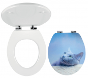Soft close toilet seat