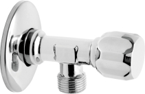 Poppet type angle valve 1/2