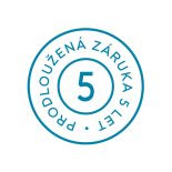 Extended warranty of 5 years for the heat pump