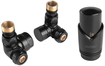 Thermostatic set with thermostatic head 1/2” axial